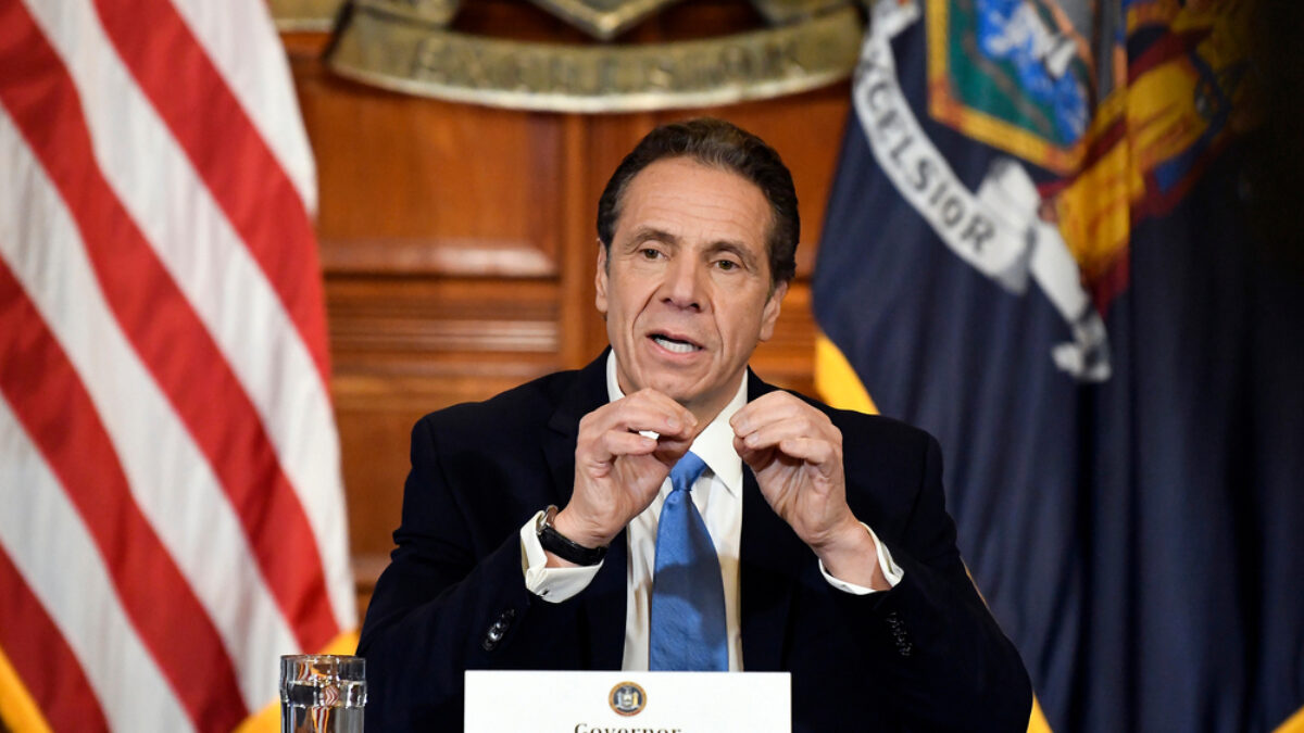 Gov. Andrew Cuomo at State Capital