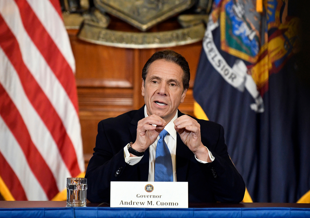 Gov. Andrew Cuomo at State Capital